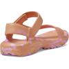imageTeva UnisexAdult Kids Hurricane Drift SandalPeach Bloom Swirl