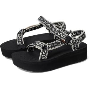 imageTeva Womens W Flatform Universal SandalBandana BlackBirch