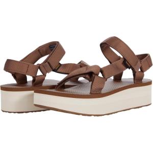 imageTeva Womens W Flatform Universal SandalBrownBirch