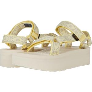 imageTeva Womens W Flatform Universal SandalHypnosis Silver Cloud Multi
