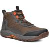 imageTEVA Womens Ridgeview Mid Durable Breathable Waterproof Hiking BootDark Gull GreyTeak