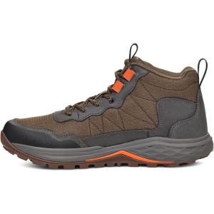 imageTEVA Womens Ridgeview Mid Durable Breathable Waterproof Hiking BootDark Gull GreyTeak