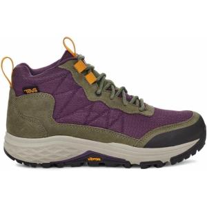 imageTEVA Womens Ridgeview Mid Durable Breathable Waterproof Hiking BootOlive BranchPurple Pennant