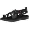 imageTEVA Womens Voya Strappy Lightweight Comfortable QuickDrying Casual Sport SandalHera Black