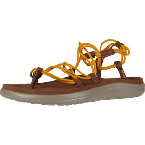 imageAction Sports Teva DE Womens Slingback Sling Back SandalsYellow Sunflower Bison Sbsn