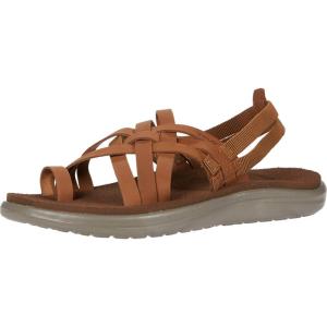 imageTEVA Womens Voya Strappy Lightweight Comfortable QuickDrying Casual Sport SandalChipmunk