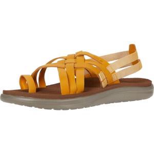imageTEVA Womens Voya Strappy Lightweight Comfortable QuickDrying Casual Sport SandalSunflower