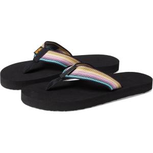 imageTeva UnisexChild T Mush Ii FlipFlopAntiguous Black Multi