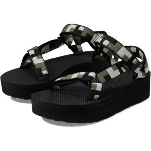 imageTeva Womens W Flatform Universal SandalRetro Shapes Black