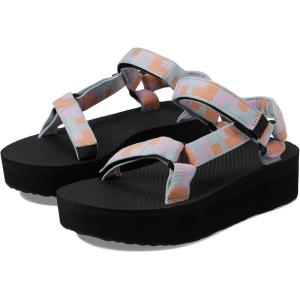 imageTeva Womens W Flatform Universal SandalRetro Shapes Pearl Blue