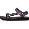 imageTeva UnisexChild Original Universal SandalBorderless Black