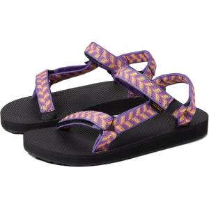 imageTeva UnisexChild Original Universal SandalRetro Geometric Imperial Palace