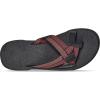 imageTeva Mens Revive 95 Slide SandalBlackRoccoco Red