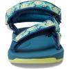 imageTeva UnisexChild Casual SandalFrogs Green
