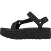 imageTeva Womens Flatform Universal Interweave SandalBlack