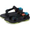 imageTeva UnisexChild Casual SandalBlack Multi
