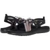 imageTeva Womens W Voya Strappy Leather FlipFlopAntiguous Black Multi