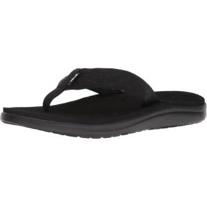 imageTeva Mens M Voya Flip Flop MediumBrick Black