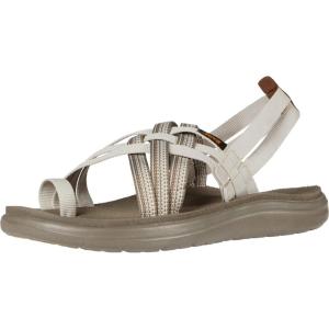 imageTeva Womens W Voya Strappy Leather FlipFlopAntiguous Birch