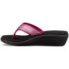 imageTeva Womens UnisexAdult W Voya Wedge FlipFlop 4 usEllie Boysenber