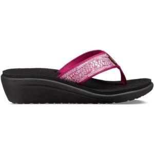 imageTeva Womens UnisexAdult W Voya Wedge FlipFlop 4 usEllie Boysenber