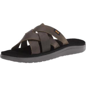 imageTeva Mens M Voya Slide Leather Sandal 0Dark Olive