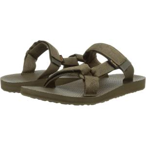 imageTeva Mens Universal Slide SandalTeva Textural Dark Olive