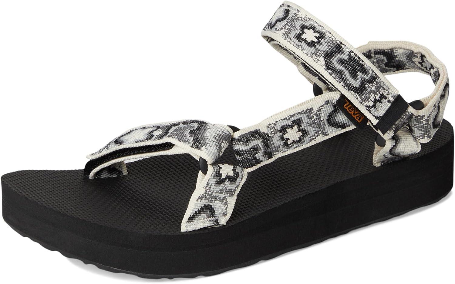 imageTeva Womens Midform Universal SandalNeon Floral BlackWhite