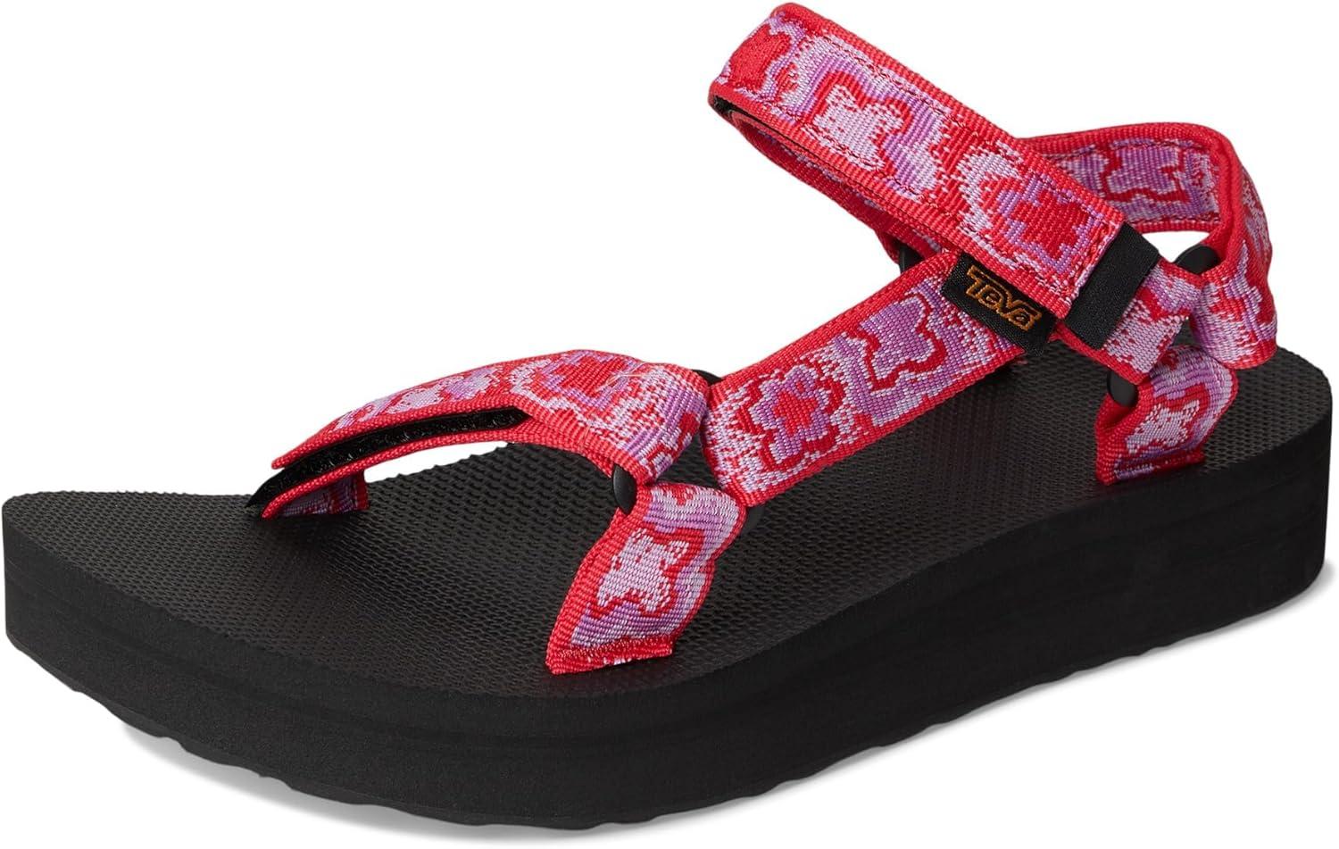 imageTeva Womens Midform Universal SandalNeon Floral PinkPurple