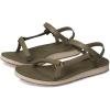 imageTeva Womens Original Universal Slim Lea SandalBurnt Olive