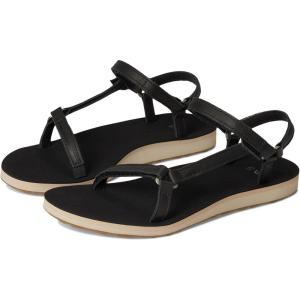 imageTeva Womens Original Universal Slim Lea SandalBlackTan