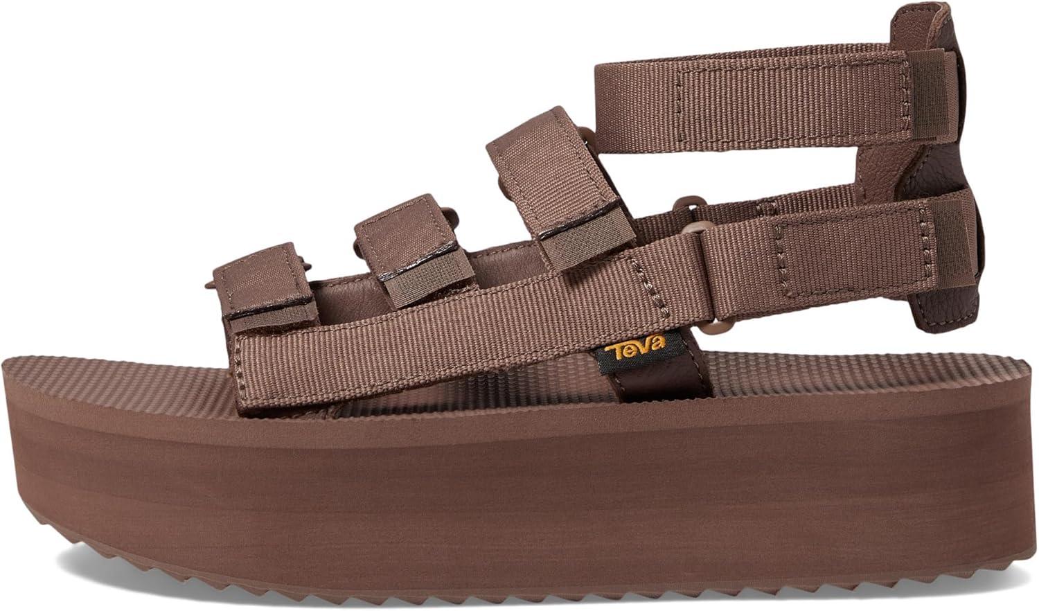 imageTeva Womens Flatform Mevia Adjustable QuickDrying Casual Sandals FlatAcorn