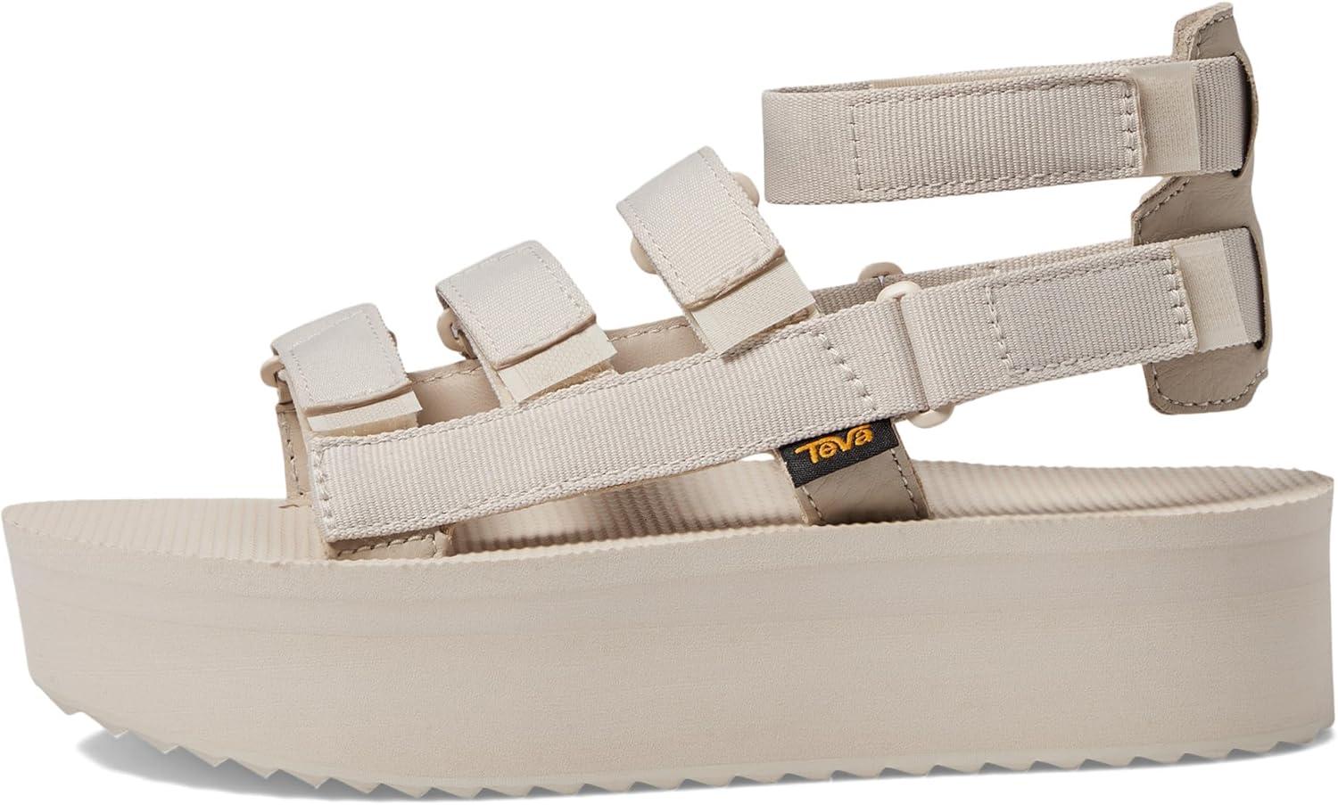 imageTeva Womens Flatform Mevia Adjustable QuickDrying Casual Sandals FlatBirch