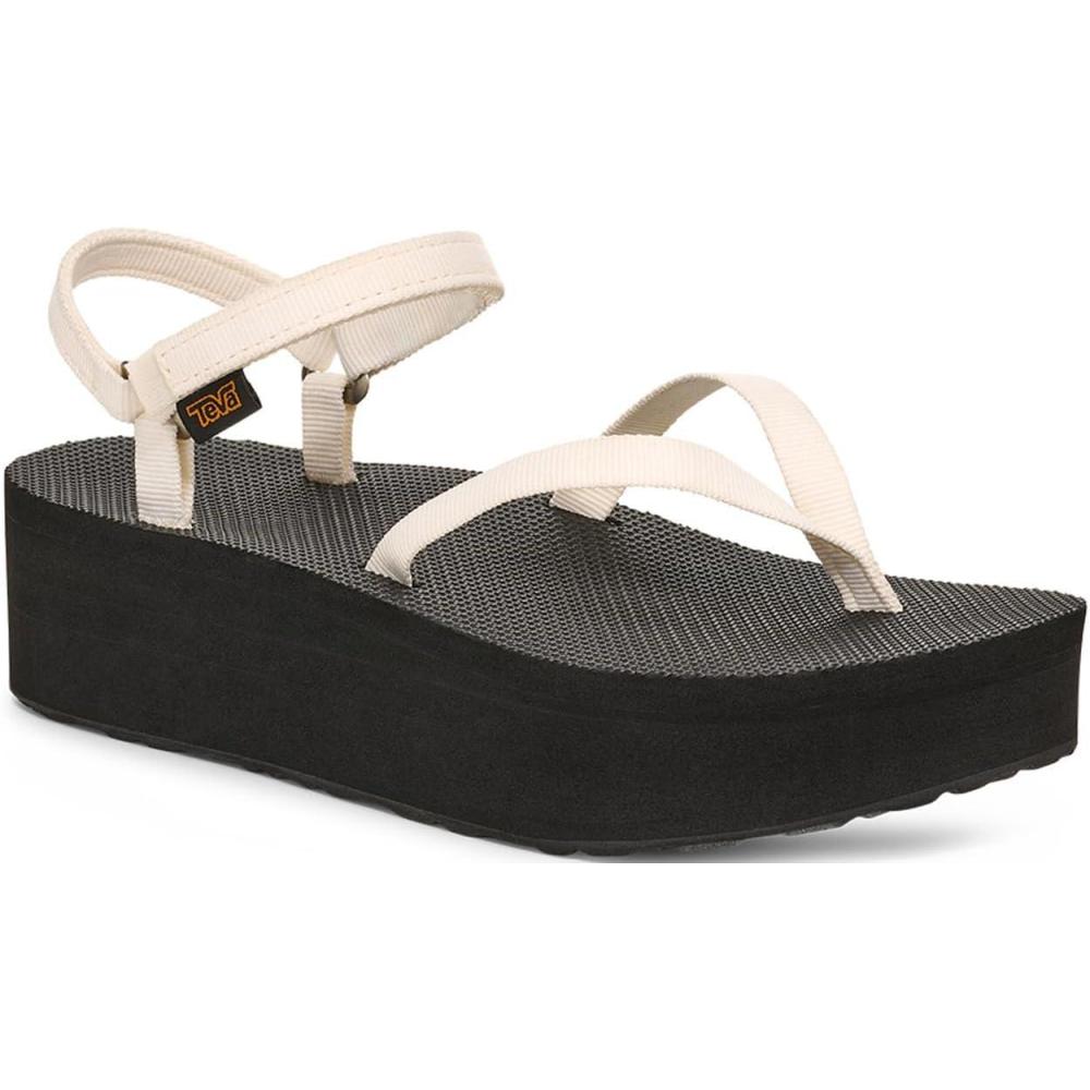 imageTeva Womens Flatform Sandal Slim SportCoconut MilkBlack