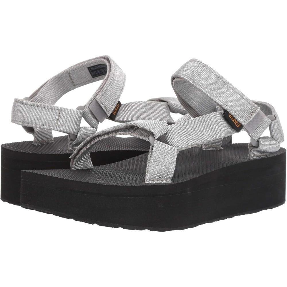 imageTeva Womens Flatform Universal SandalSilver Metallic Silver