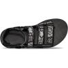 imageTeva Womens Flatform Mevia Adjustable QuickDrying Casual Sandals FlatNeon Floral BlackCream