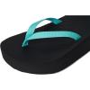 imageTeva Womens Flatform Sandal Slim SportBright TealBlack