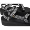 imageTeva Womens Flatform Universal SandalDigit BlackWhite