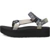 imageTeva Womens Flatform Universal Sunscape Sport SandalWaterles BlackCream
