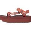 imageTeva Womens Flatform Universal Sunscape Sport SandalWaterless Scarlet