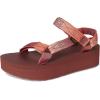 imageTeva Womens Flatform Universal Sunscape Sport SandalWaterless Scarlet