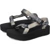 imageTeva Womens Flatform Universal Sunscape Sport SandalWaterles BlackCream