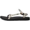 imageTeva Womens Original Universal Slim Sport Sandal Archive Wings WhiteBlack 8