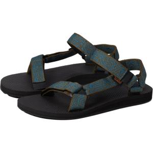 imageTeva Mens Original Universal SandalLayered Rock Dark OliveBlue Coral