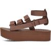imageTeva Womens Flatform Mevia Adjustable QuickDrying Casual SandalsAcorn
