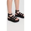 imageTeva Womens Flatform Mevia Adjustable QuickDrying Casual SandalsBlack