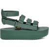 imageTeva Womens Flatform Mevia Adjustable QuickDrying Casual SandalsSilver Pine