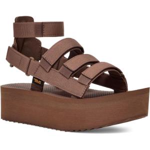 imageTeva Womens Flatform Mevia Adjustable QuickDrying Casual SandalsAcorn