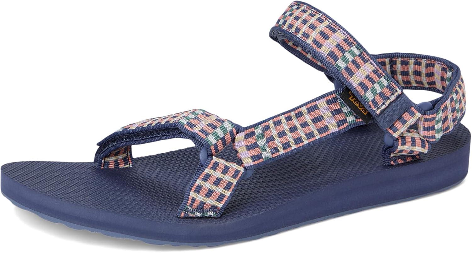 imageTeva Womens Original Universal Sport Sandal Modern Check Crown Blue 7