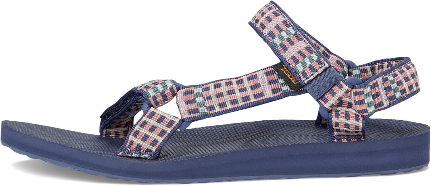 imageTeva Womens Original Universal Sport Sandal Modern Check Crown Blue 7